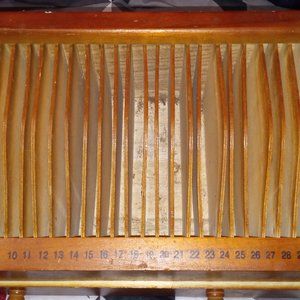 Vintage mail organizer with drawer